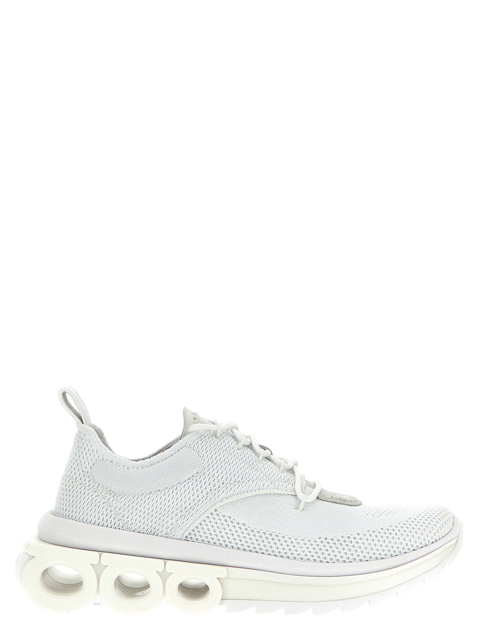 Ferragamo Mina Sneaker — White