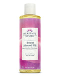 Sweet Almond Oil With Vitamin E By Heritage Store