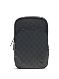 Gucci GG Supreme Shoulder Bag — Black