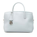 Large Supple Grained Calfskin Open Bar Tote