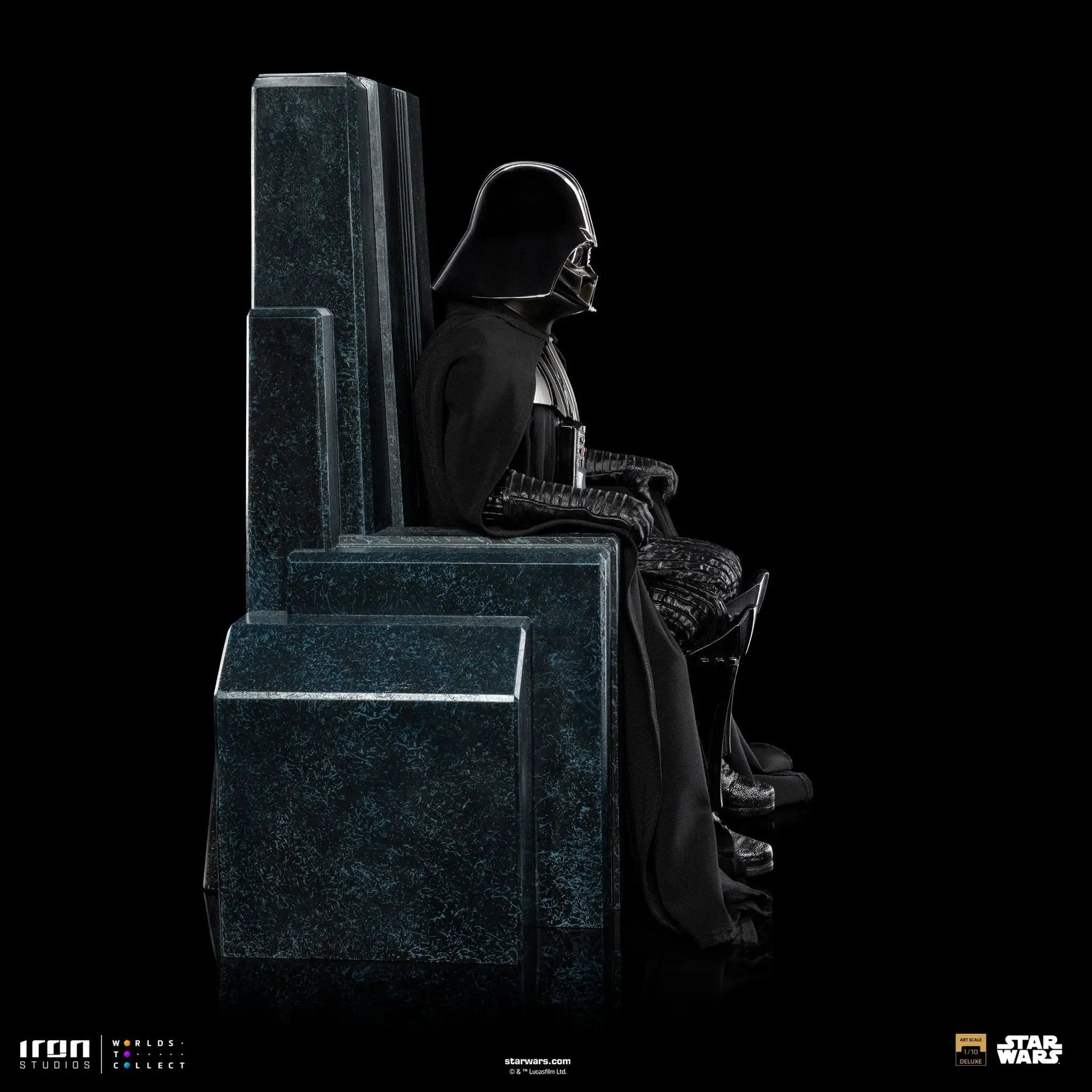 Statue Darth Vader on Throne - Star Wars: Obi-Wan Kenobi Series - Art Scale 1/10 - Iron Studios