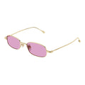 Gucci GG1648S005 Pink Tinted Metal Sunglasses — Gold