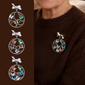 Alfiler Broche Árbol de la Vida Personalizado con 1-12 Mariposas de Nacimiento Cumpleaños Día de la Madre Regalo para Mamá Abuela