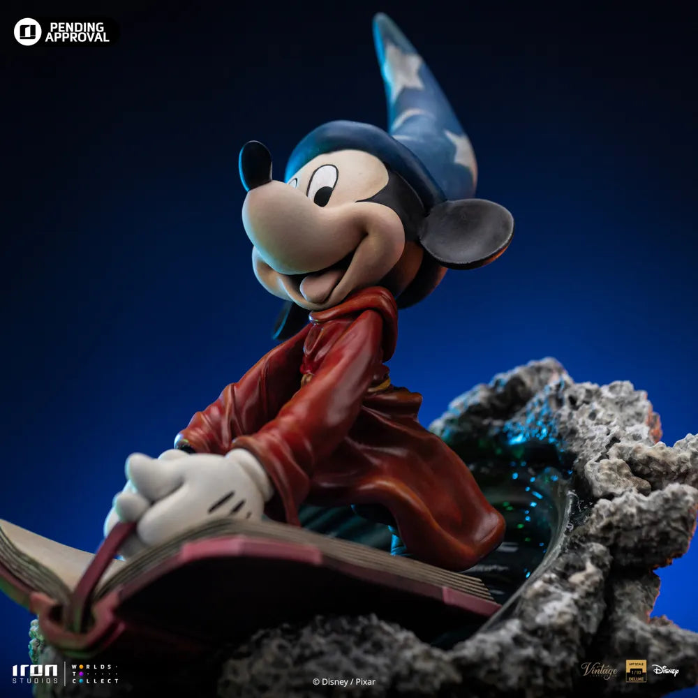 Statue Sorcerer Mickey - Disney Classics - Vintage Collection - Iron Studios