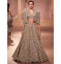 Swetha Pearl Threadwork Lehenga Set By KYNAH, Luxury Indian Fashion & Bridal Wear