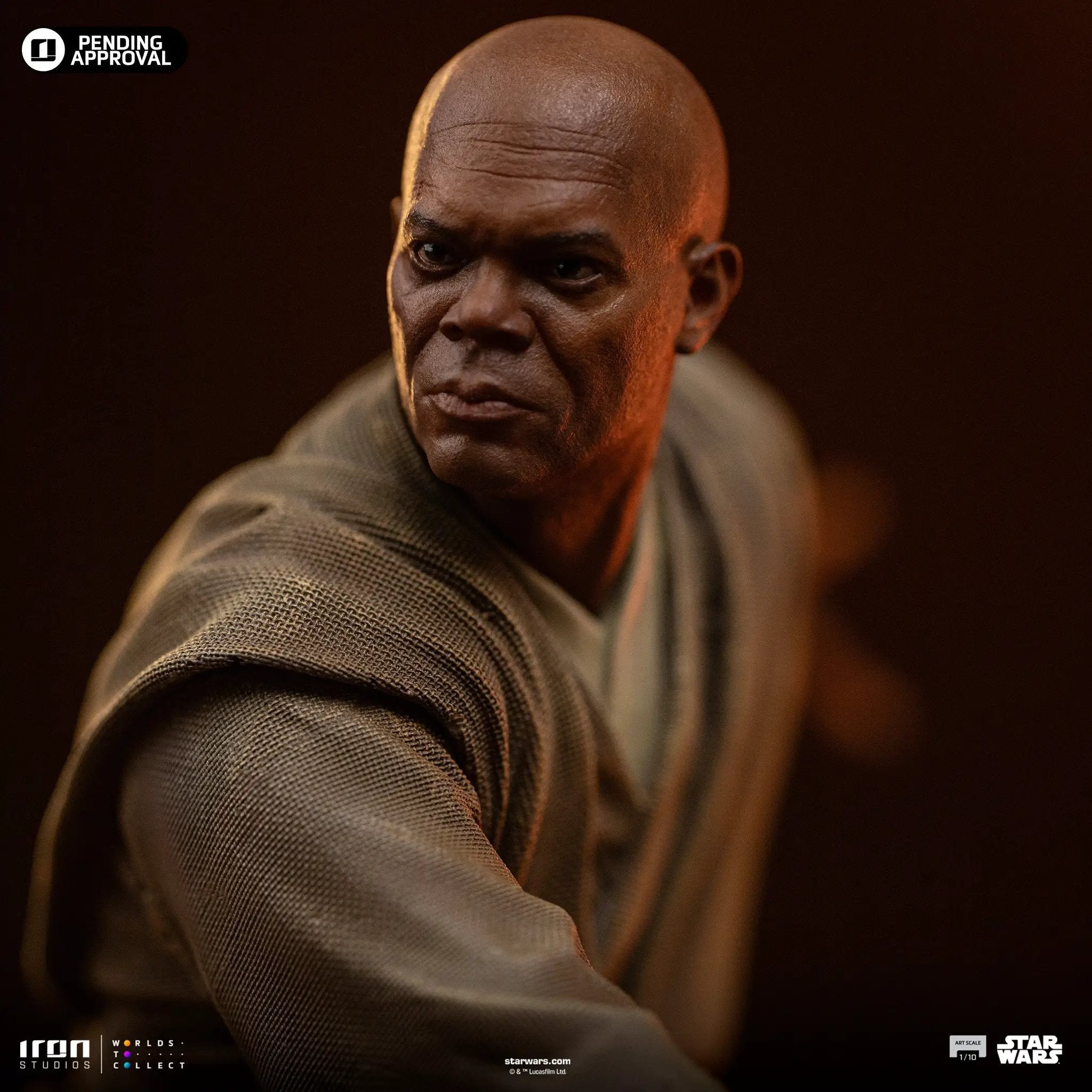 Statue Mace Windu - Star Wars - Art Scale 1/10 - Iron Studios