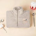 Sudadera Sherpa Dientes Personalizada con Nombre Enfermería Clínicas Uso Diario Regalo de Cumpleaños para Dentistas Enfermeras