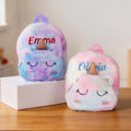 Mochila escolar personalizada de unicornio con nombre bordado y estuche para lápices Regalo de cumpleaños de vuelta al cole para niñas