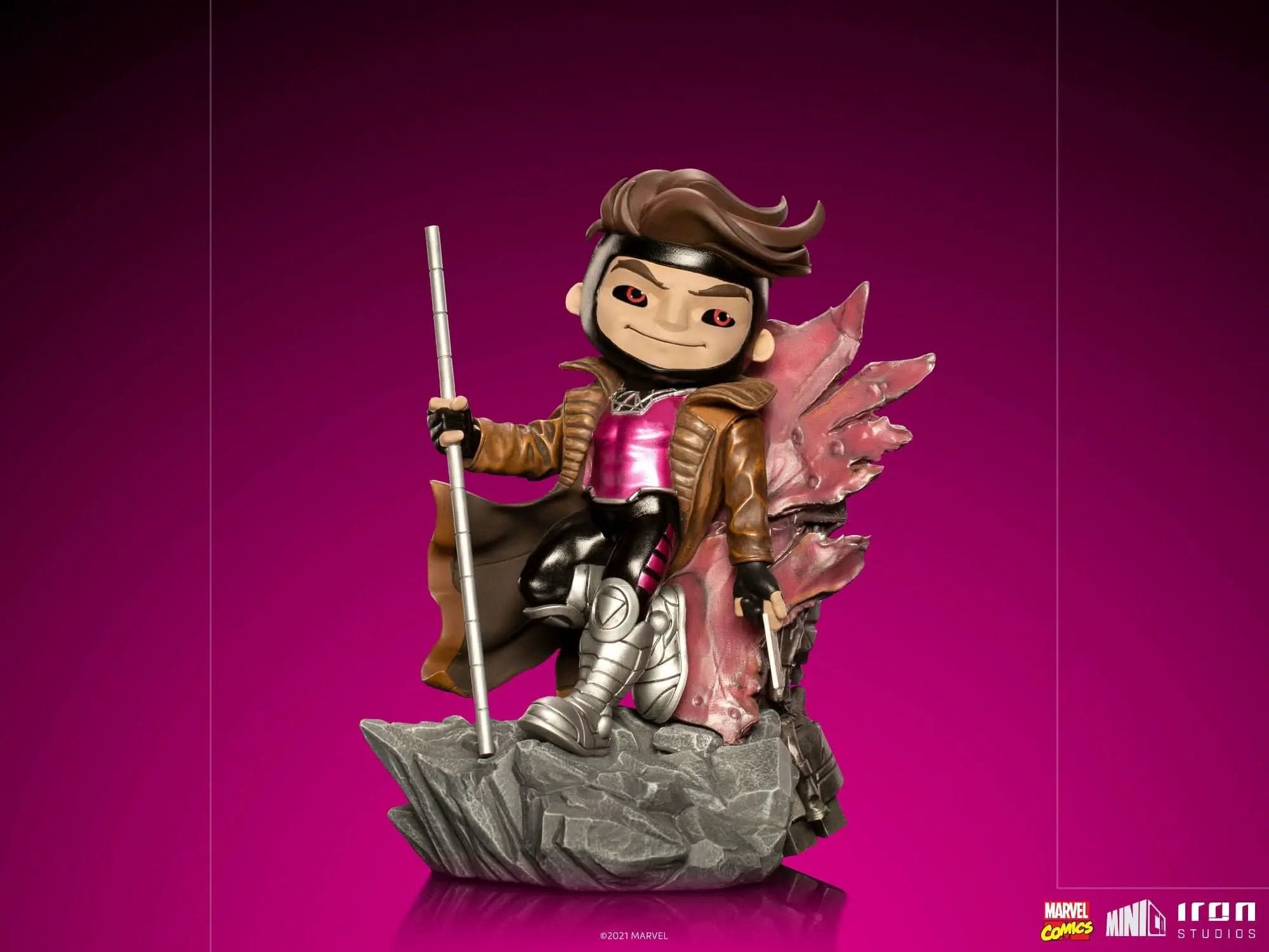 Statue Gambit - X-Men - Minico - Iron Studios