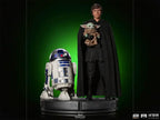 Luke Skywalker, R2-D2 and Grogu - Star Wars: The Mandalorian - Legacy Replica 1/4 - Iron Studios