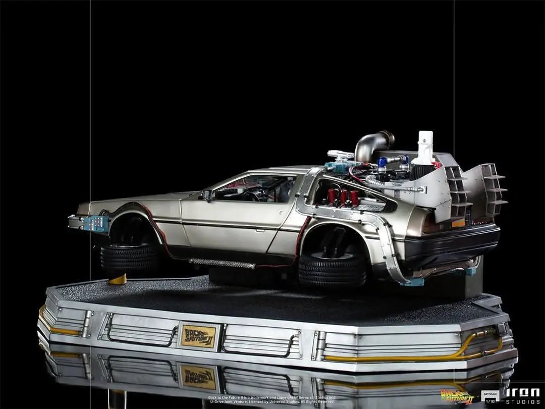 Statue Delorean - Back to the Future II - Art Scale 1/10 - Iron Studios