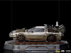 Statue Delorean - Back to the Future III - Art Scale 1/10 - Iron Studios