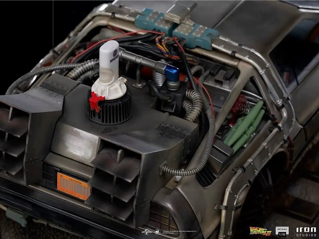 Statue Delorean - Back to the Future III - Art Scale 1/10 - Iron Studios
