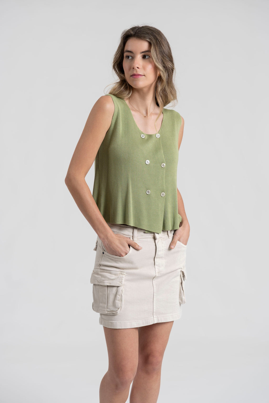 CHALECO  CRUZADO