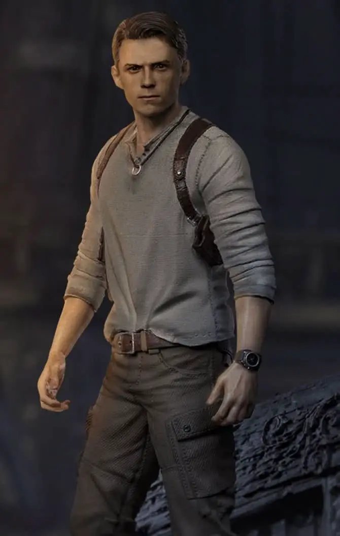 Statue Nathan Drake Deluxe - Uncharted (Movie) - Art Scale 1/10 - Iron Studios