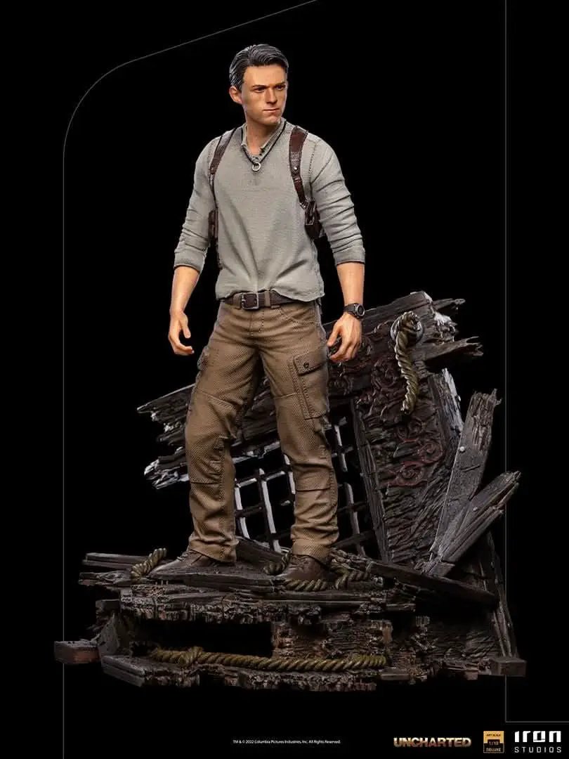 Statue Nathan Drake Deluxe - Uncharted (Movie) - Art Scale 1/10 - Iron Studios