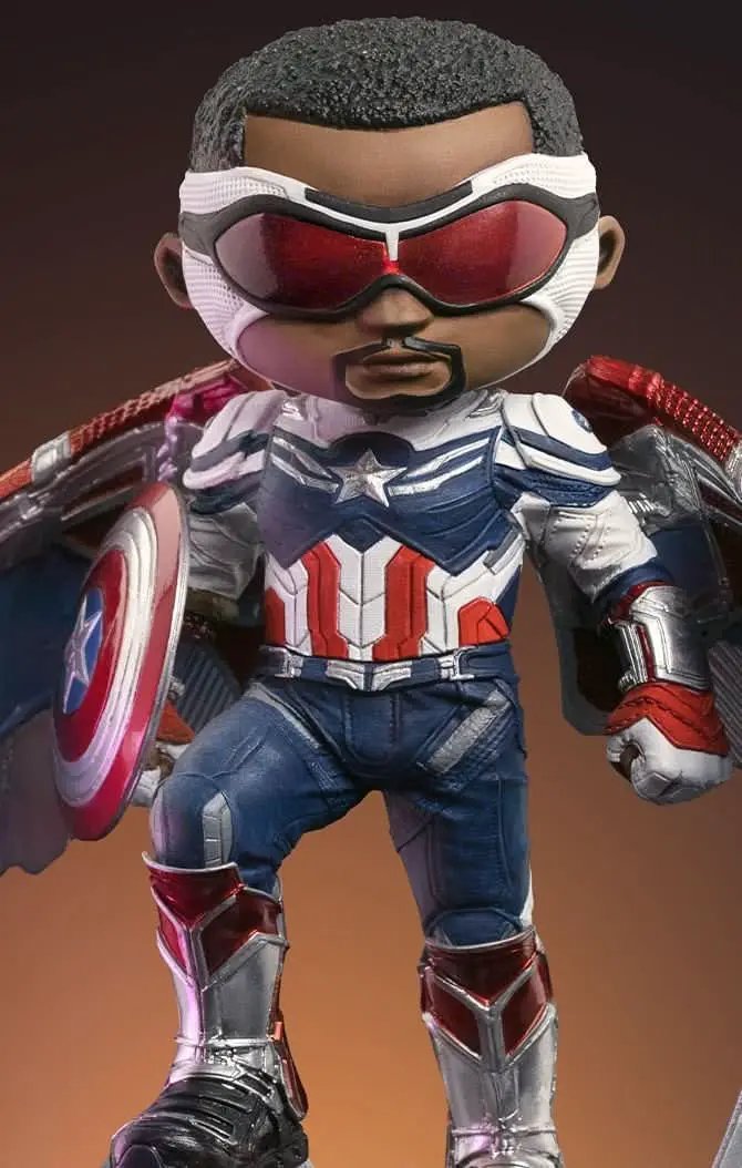 Statue Captain America Sam Wilson - The Falcon and the Winter Soldier - Minico - Iron Studios