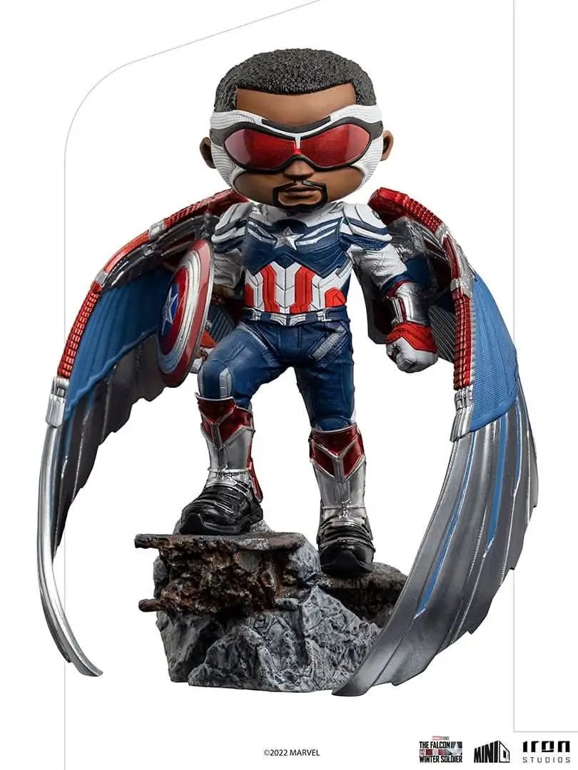 Statue Captain America Sam Wilson - The Falcon and the Winter Soldier - Minico - Iron Studios