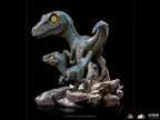 Statue Blue and Beta - Jurassic World: Dominion - Minico - Iron Studios