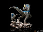 Statue Blue and Beta - Jurassic World: Dominion - Minico - Iron Studios