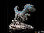 Statue Blue and Beta - Jurassic World: Dominion - Minico - Iron Studios