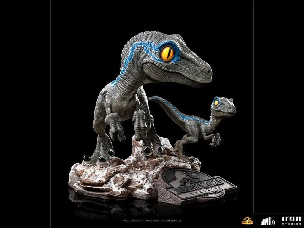 Statue Blue and Beta - Jurassic World: Dominion - Minico - Iron Studios