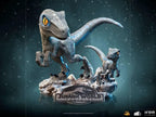 Statue Blue and Beta - Jurassic World: Dominion - Minico - Iron Studios