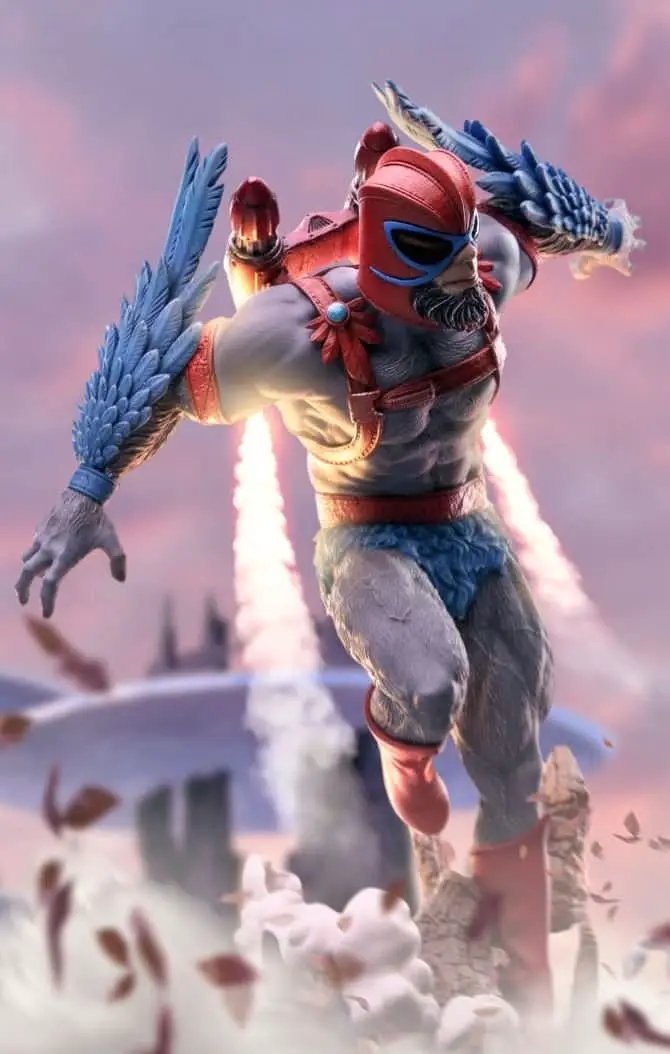 Stratos - Masters of the Universe - BDS Art Scale 1/10 - Iron Studios