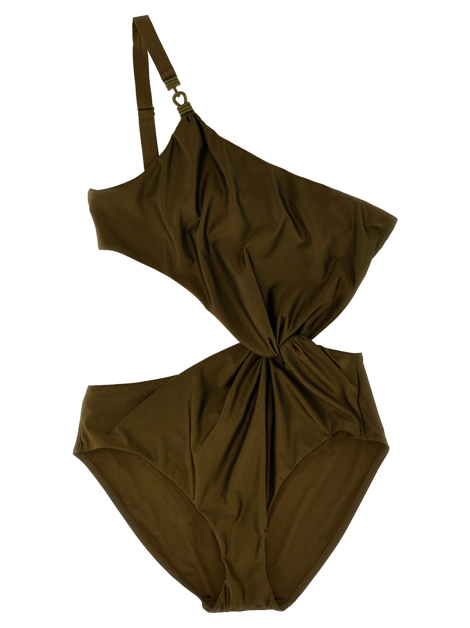 Zimmermann One-Piece Swimsuit — Olive