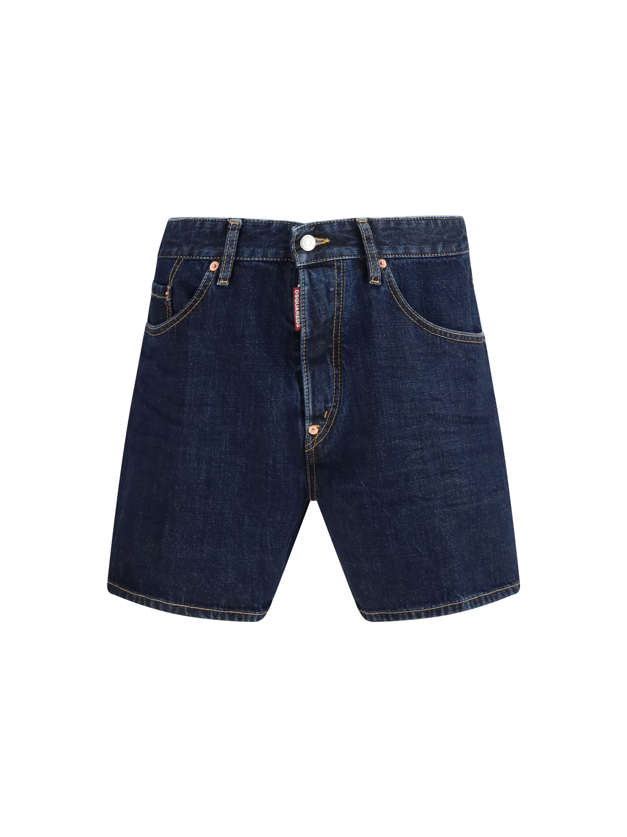 Dsquared2 Bro Bermuda Shorts — Navy