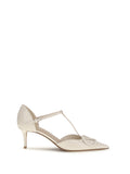 Valentino Garavani VLogo Signature D'Orsay Heel — Beige