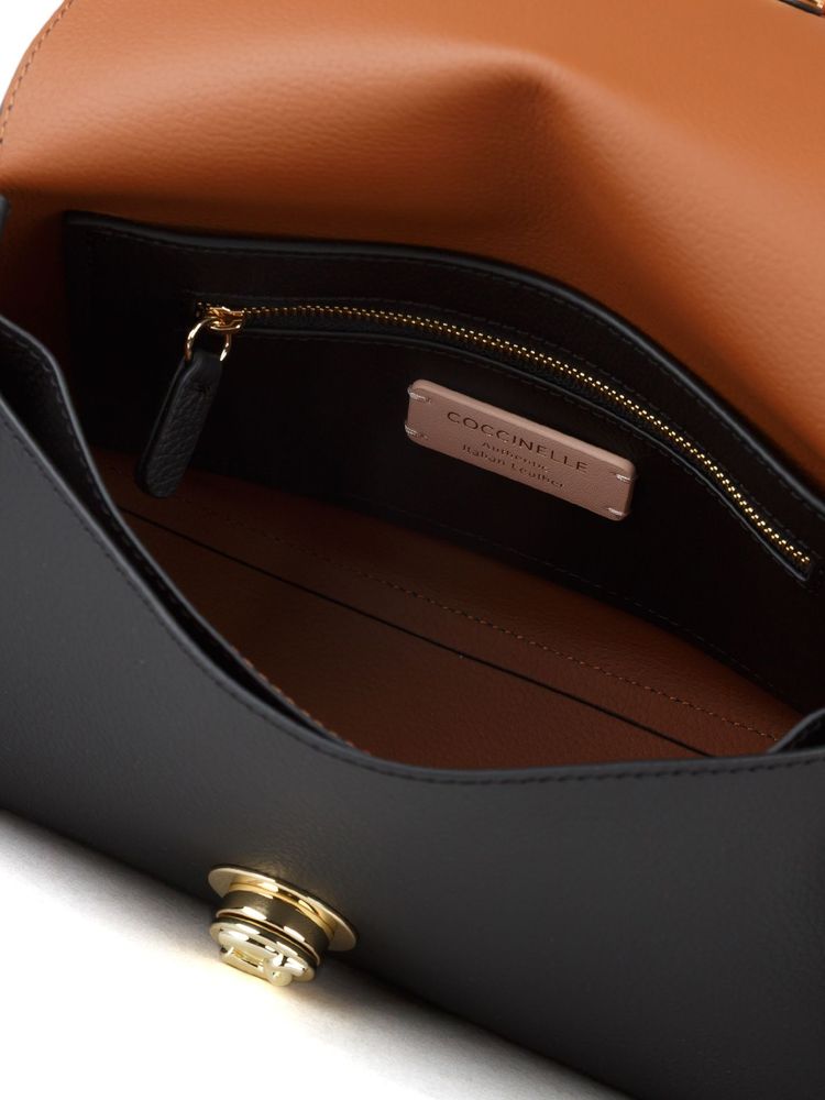 Coccinelle Nikla Shoulder Bag — Black