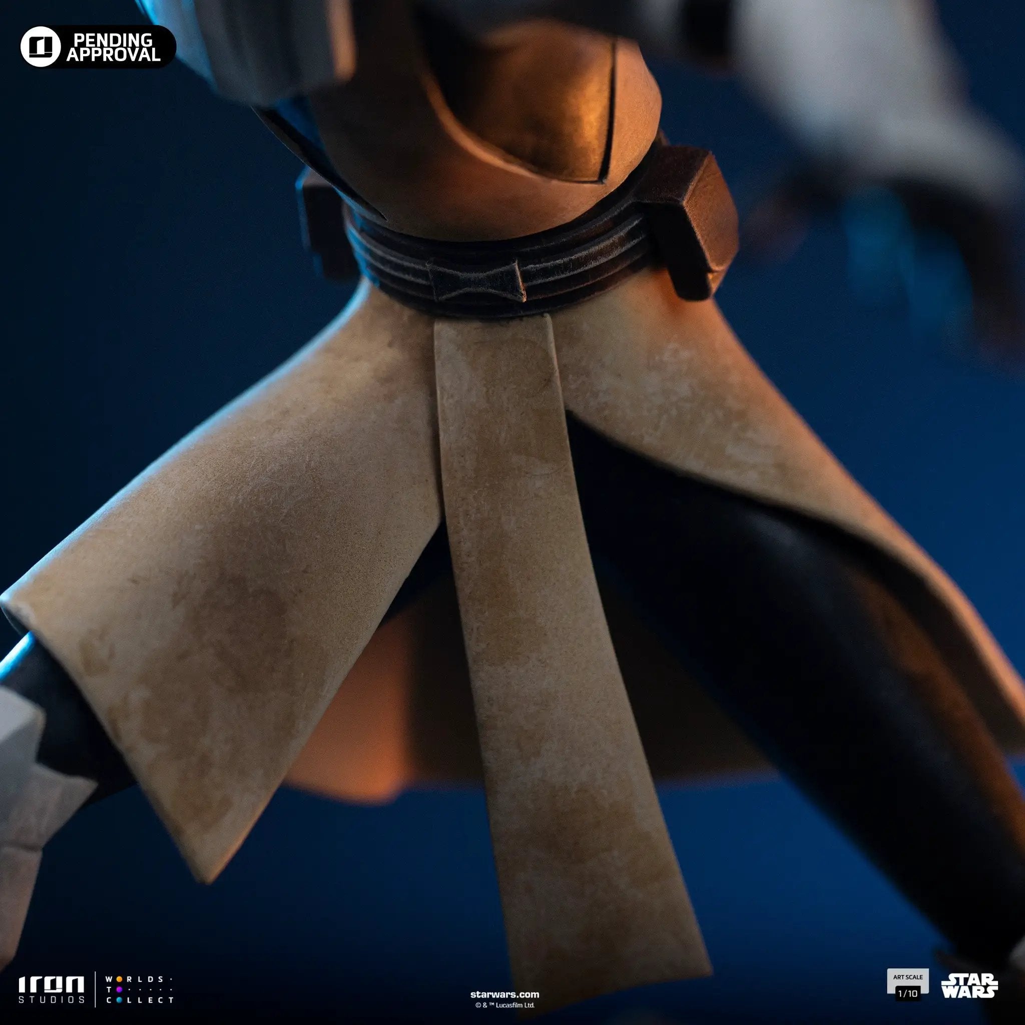 Statue Obi-Wan Kenobi – Star Wars: Clone Wars - Art Scale 1/10 - Iron Studios