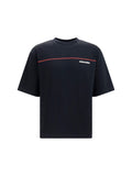 Dsquared2 Logo & Stripe T-Shirt — Black