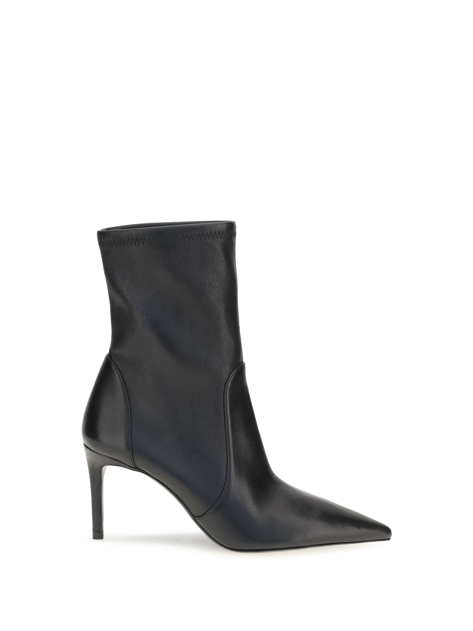 Stuart Weitzman Power Ankle Boot — Black