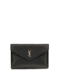 Saint Laurent Busta Pouch Wallet — Black