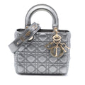 Small Metallic Lambskin Cannage My ABCDior Lady Dior