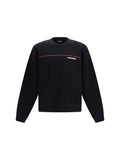 Dsquared2 Logo-Print Crew Neck Sweatshirt — Black