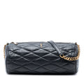 Small Quilted Lambskin Sade Tube Bag
