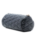 Small Quilted Lambskin Sade Tube Bag