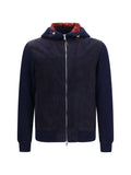 Chaqueta inglesa Brunello Cucinelli — Azul marino