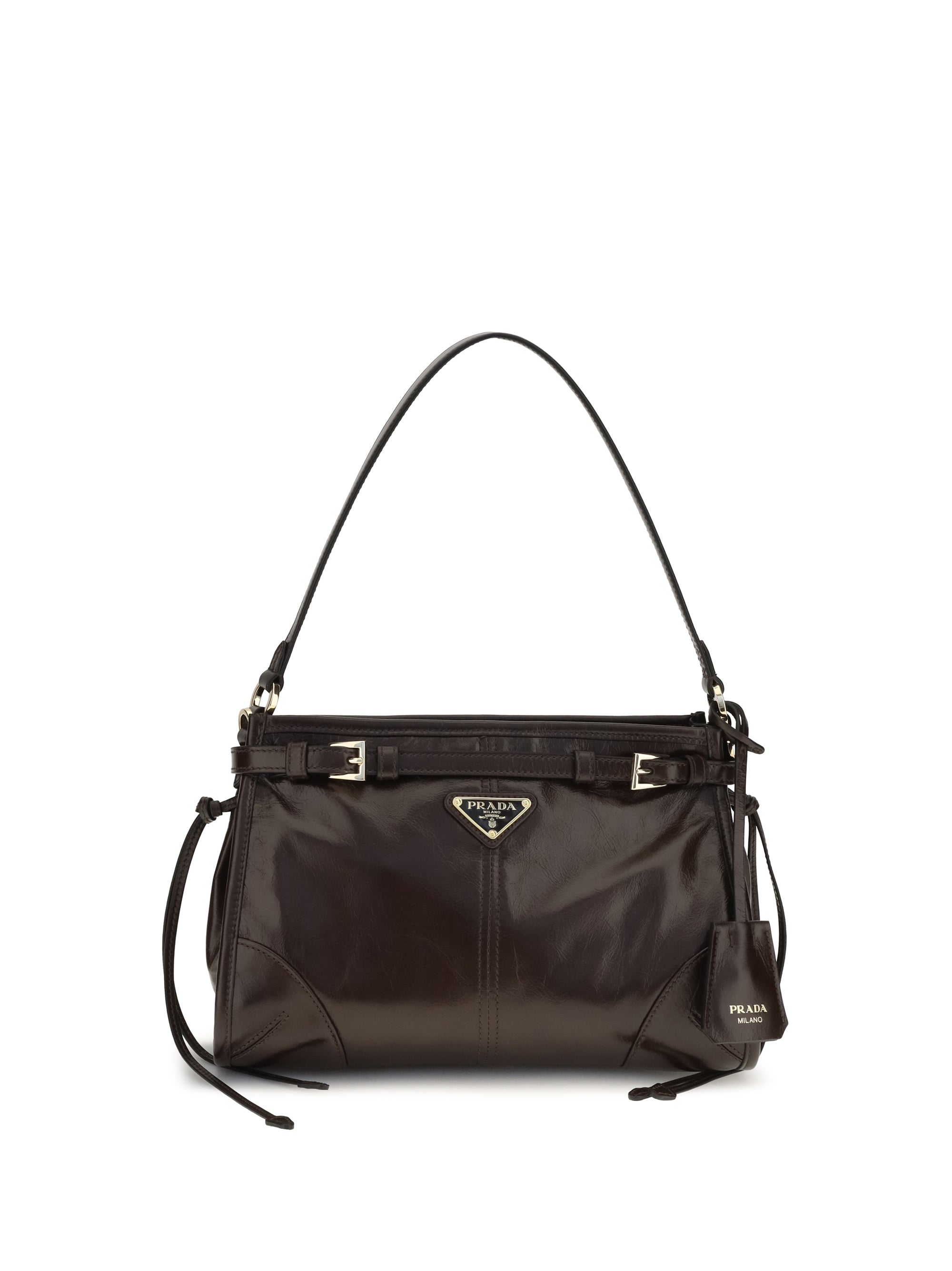 Prada Bonnie Shoulder Bag — Black