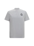 Moncler Logo-Patch Cotton Jersey T-Shirt — White