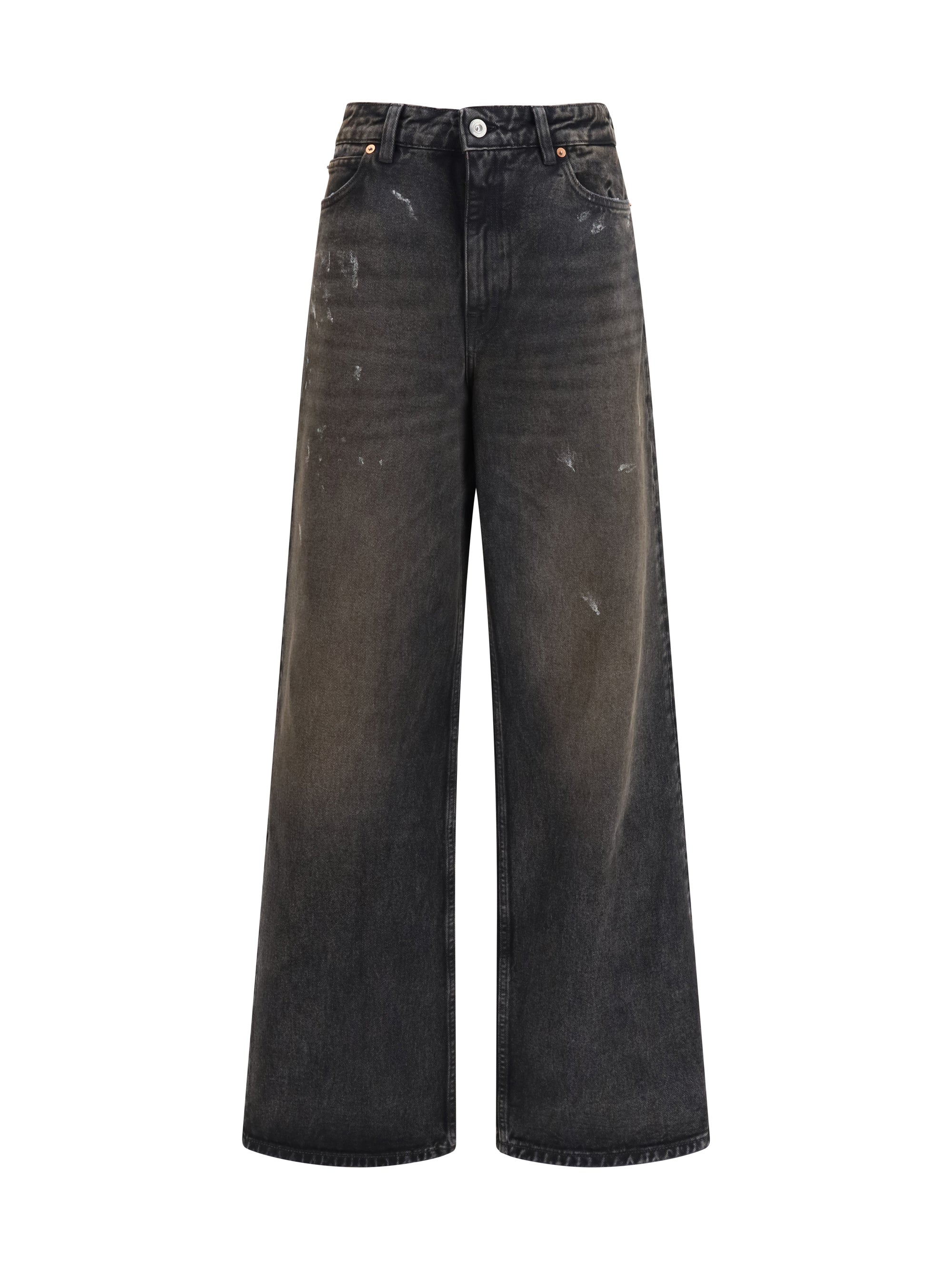 Our Legacy Full Cut Nebula Wash Jeans — Gray