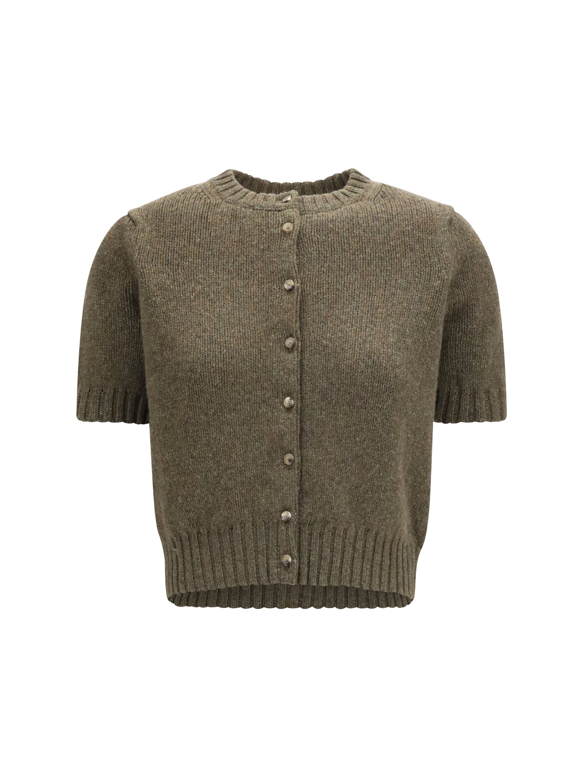 Khaite Nora Cardigan — Green