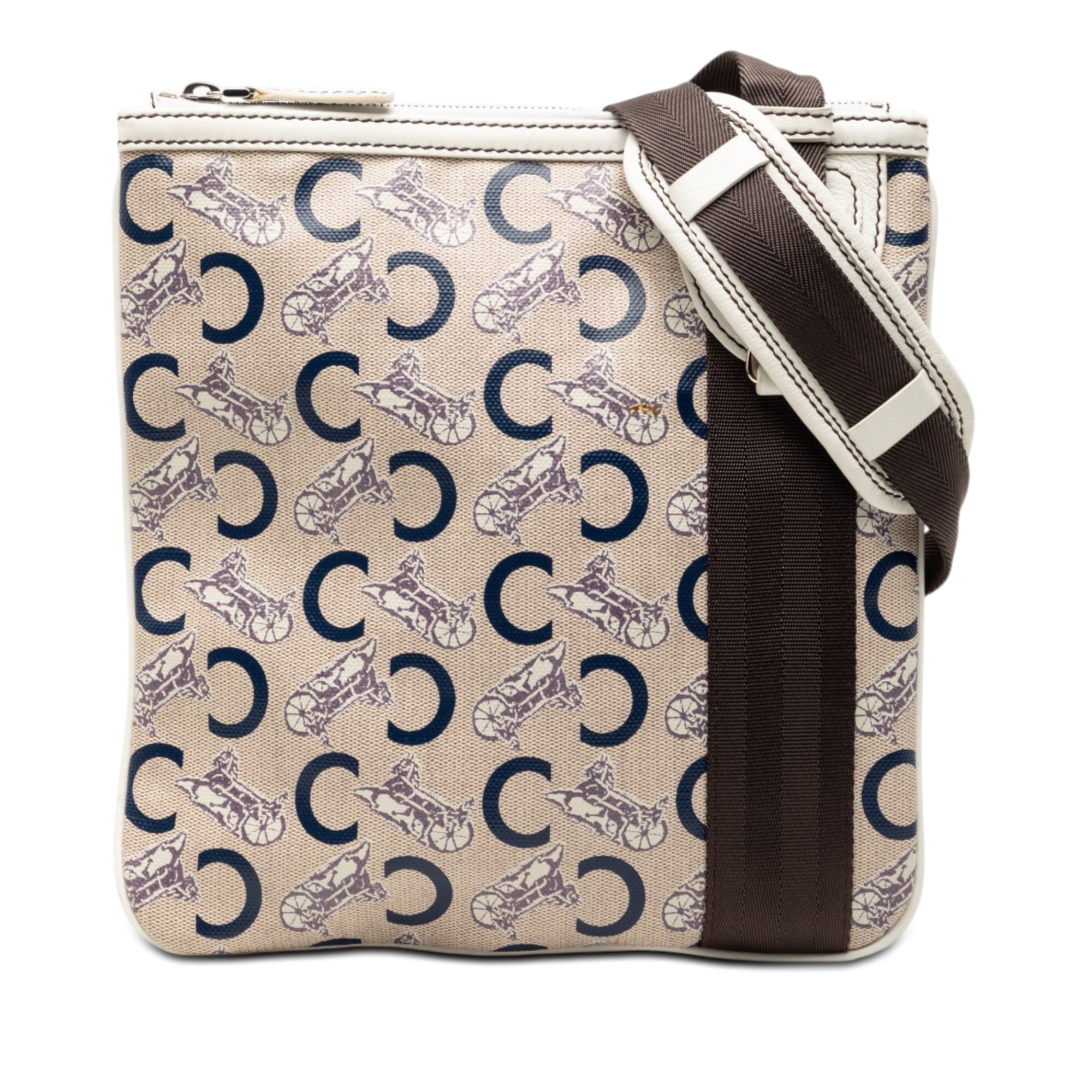 C Carriage Coated Canvas Crossbody