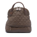 Quilted Coated Canvas Expandable Zip Travel Bag