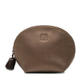 Leather Anagram Pouch