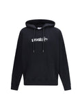 Off-White Heraldic Logo-Embroidered Hoodie — Black