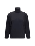 Gucci Extra-Fine Silk Sweater — Black
